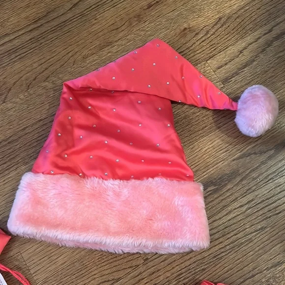 Victoria secret santa hat hot sale